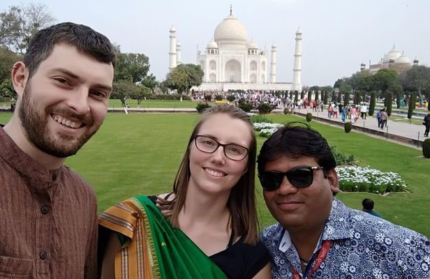Taj Mahal and Agra Tour By India's Fastest Train