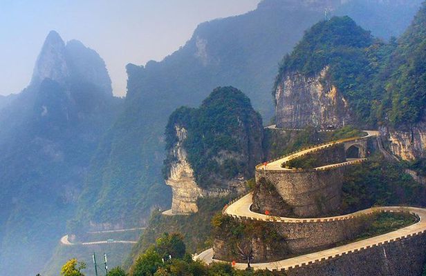 1-Day Private Zhangjiajie Tianmen Mountain & Glass Skywalk Tour