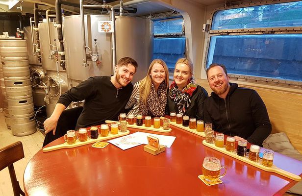 Prague Mini-Breweries Beer Tour with Czech Appetizers