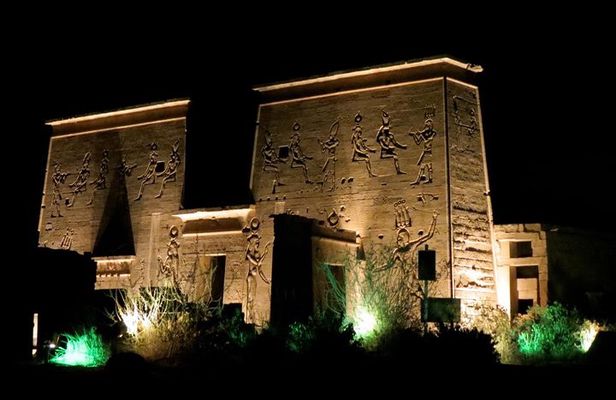 Private Sound and Light Show from Aswan at Philae Temple