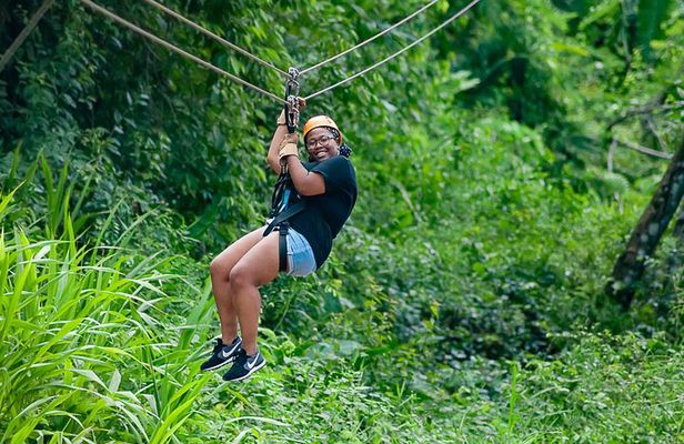 Xunantunich Cave Tubing and Zipline Adventure from San Ignacio