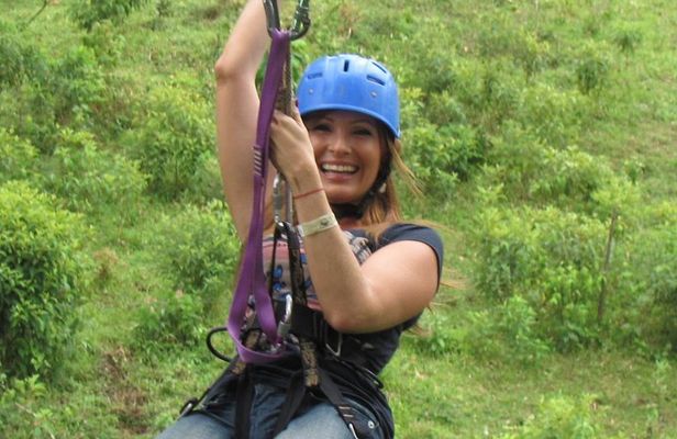 Zipline, Tarzan Swing, and Blue River Adventure from Liberia