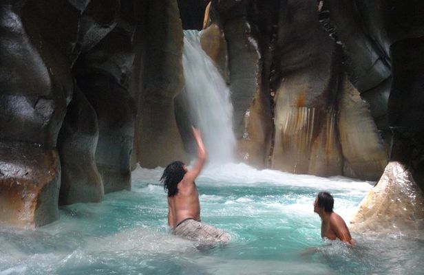 Cathedral Waterfall Hot Springs Adventure Rincon de la Vieja from from Liberia