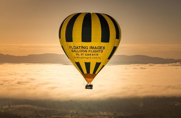 Brisbane's closest Hot Air Balloon Flights - City & Country views - 1 hr flight!