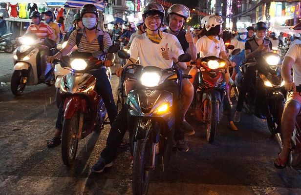 Motorbike Night Adventure in Ho Chi Minh City