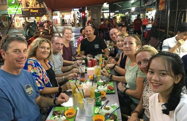 Ho Chi Minh City Street Food tour by Motorbike at night
