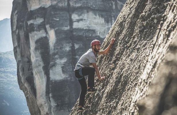 Meteora Rock Climbing Introduction - Optional pick up Trikala Kalambaka Kastraki