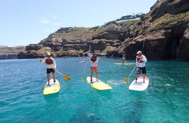 Santorini: Yoga and Stand-Up Paddleboard ( SUP ) Experience