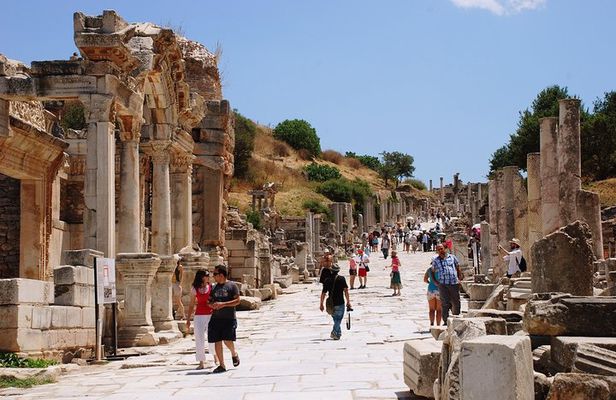 Ephesus Ancient City & House of Mary Guided Small Group Tour