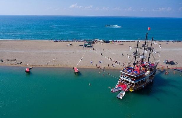 Manavgat River Boat Trip, Grand Bazaar Tour with Lunch from Side