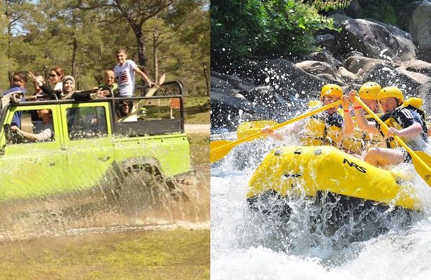 Rafting & Jeep Safari Adventure from Side