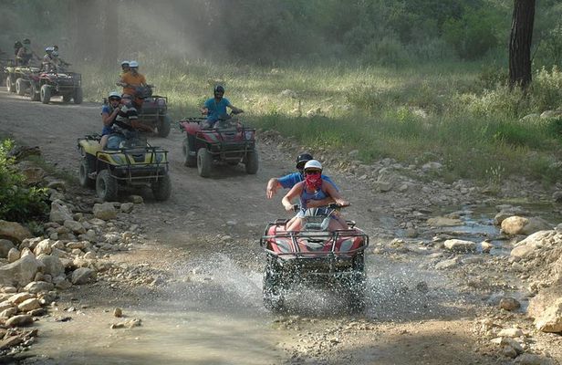 Quad Safari at the Taurus Mountains from Side