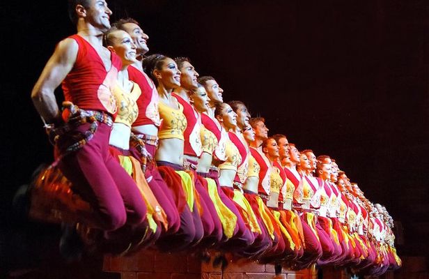 Fire of Anatolia Show at Gloria Aspendos Arena from Side