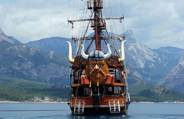 Pirate Boat Tour on the Beautiful Bays of Kemer