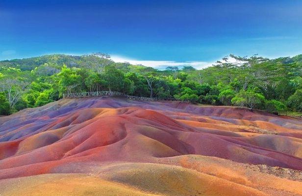 Full-Day Mauritius Volcanic Wonders Tour Including Swimming with Wild Dolphins