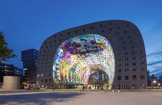 Private tour: Markthal, Cube houses and Rooftop Het Witte Huis