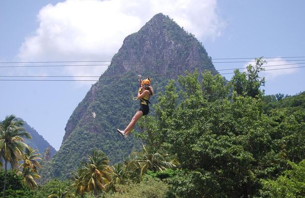 St. Lucia Morne Coubaril Estate Zipline Experience