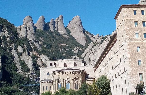 Hiking In Montserrat,near Barcelona