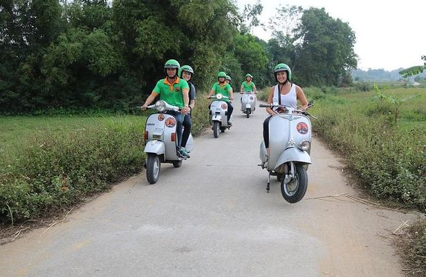 Hanoi Vespa Tour Explore Red River Delta & Rural Villages 5 Hours
