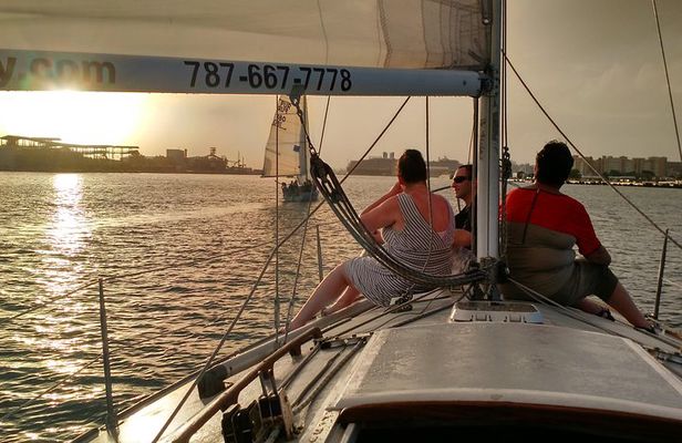 Historical San Juan Bay Sunset Sailing Tour
