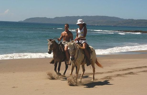 Horseback Riding Jungle and Beach in Playa Flamingo