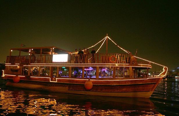 Evening Dhow Dinner Cruise in Dubai