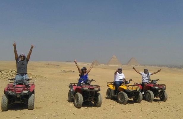 Half Day Tour To Giza Pyramids And 1 Hour Quad Bike At The Desert