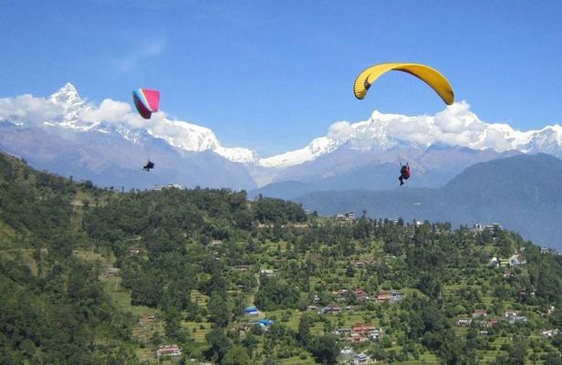 Paragliding in Pokhara