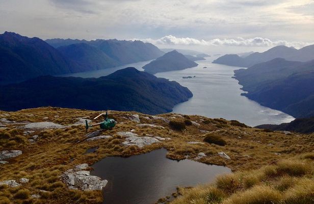 Doubtful And Dusky Sound Helicopter Scenic Flight from Te Anau