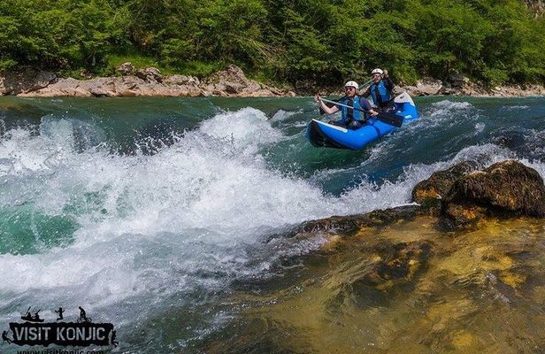 Canoeing Neretva river