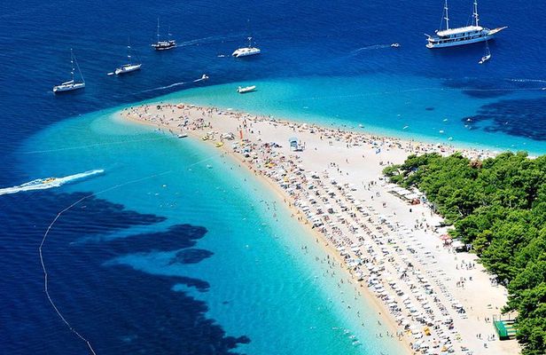 4 Islands Tour from Split to Zlatni Rat, Hvar & Pakleni Islands