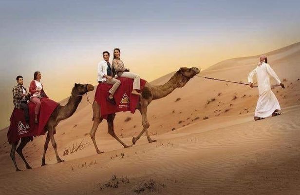 Morning Thrill: Exciting Desert Safari Adventure Camel Ride Dubai