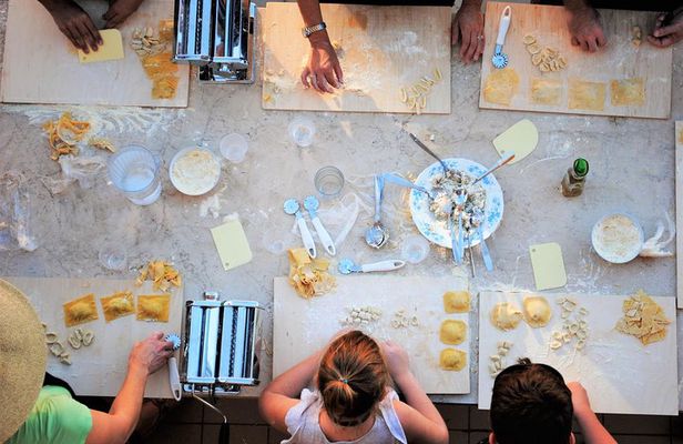 Inspirational Cooking on the Roman Chef's Panoramic Terrace