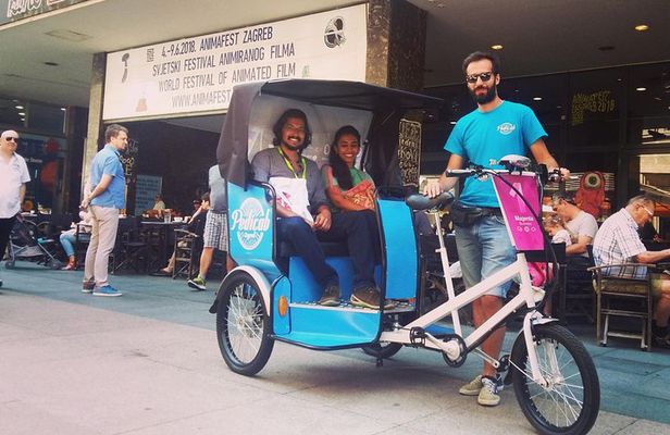 Private Zagreb Pedicab Tour