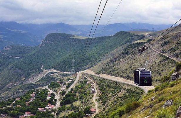 Group Tour to Tatev Monastery, Shaki waterfall, Hin Areni wine factory