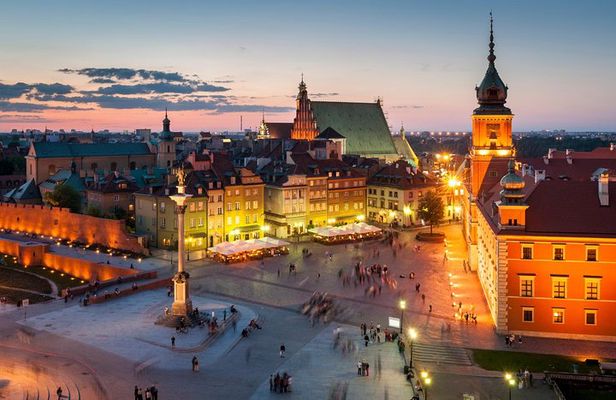 Warsaw Old Town with Royal Castle + Lazienki Park: SMALL GROUP /inc. Pick-up/