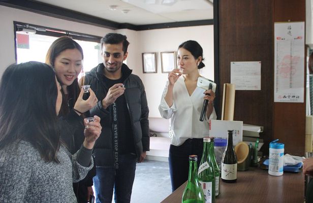 KOBE Kampai Sake Tasting Tour at Local Breweries : Nadagogo Area