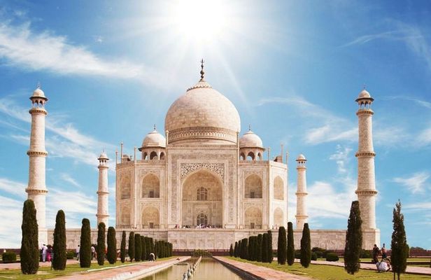 From Delhi : Taj Mahal & Agra Fort Tour by Luxury Express Train