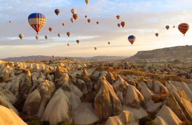 2 Days Cappadocia Tour from Istanbul with Cave Hotel & Balloon Ride