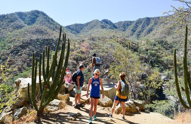 Los Cabos: Hiking at the Fox Canyon with Waterfall