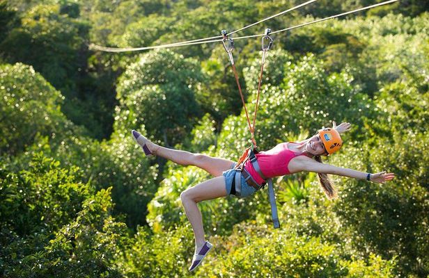 Playa del Carmen Cenote Tour: Snorkeling, Rappelling and Ziplining