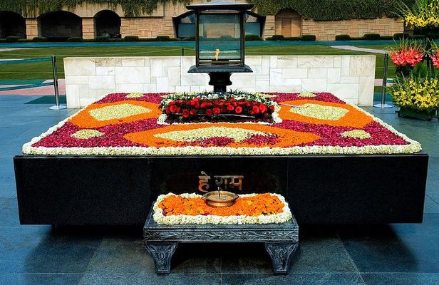 Gandhi's Journey in New Delhi