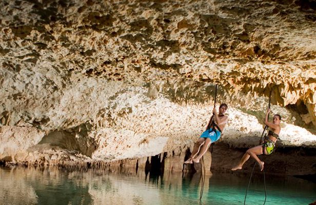 Cancun Jungle Tour: Tulum, Cenote Snorkeling, Ziplining, Lunch