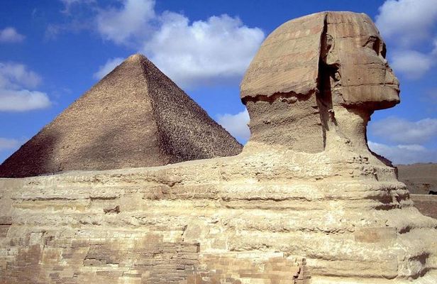 Private Full Day Tour to Giza Pyramids, Sphinx & Valley Temple Included ATV Ride