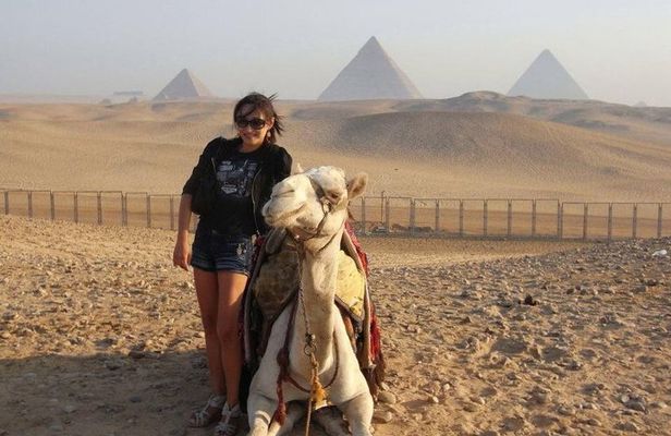 Camel Ride Sunsite around the Giza Pyramids Desert