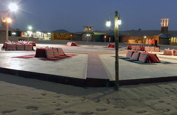 Dubai Desert Safari with Camel Ride, Show, BBQ and Transfers