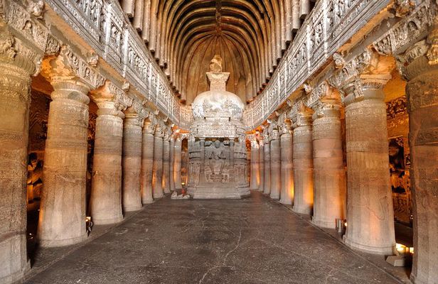 Ajanta & Ellora Combined Tour in a day from Aurangabad