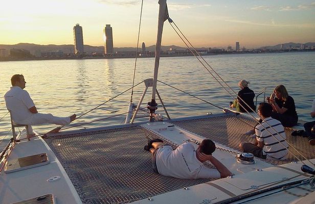 Barcelona Catamaran Private Experience up to 35 Passengers