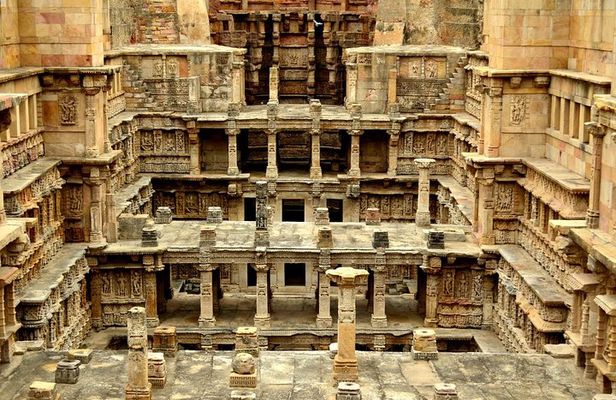Patan Stepwell & Temple from Ahmedabad