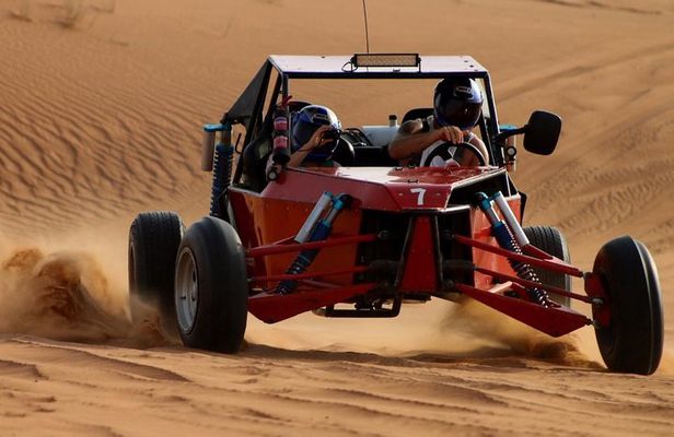 Dunes Buggy Drive In Red Desert Dubai